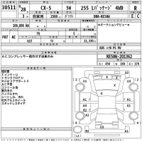 Mazda CX-5 лот № 30511 оценка R  с аукциона в Японии 2