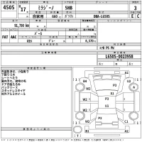 Daihatsu MIRA лот № 4505 оценка 3  с аукциона в Японии 2