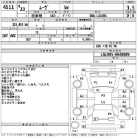 Daihatsu MOVE лот № 4511 оценка 3.5  с аукциона в Японии 2