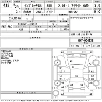 Subaru IMPREZA G4 лот № 415 оценка 3.5  с аукциона в Японии 2