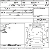 Toyota COROLLA лот № 70189 оценка R  с аукциона в Японии 2