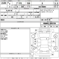 Toyota Prius лот № 2149 оценка 3.5  с аукциона в Японии 2