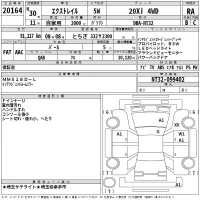 Nissan X-TRAIL лот № 20164 оценка RA  с аукциона в Японии 2