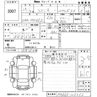 Suzuki WAGON R лот № 3007 оценка 3.5  с аукциона в Японии 5