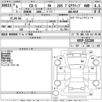 Mazda CX-5 лот № 30033 оценка 4.5  с аукциона в Японии 2