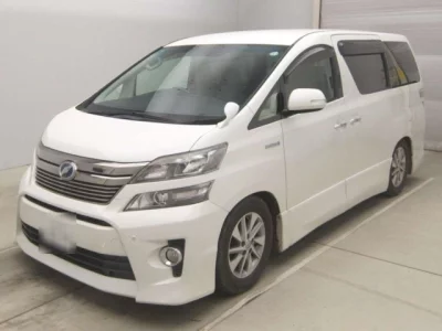 Toyota VELLFIRE  с аукциона в Японии