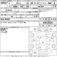 Mazda CX-5 лот № 30045 оценка 4  с аукциона в Японии 2