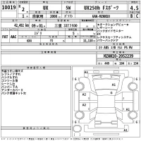 Lexus UX лот № 10019 оценка 4.5  с аукциона в Японии 2