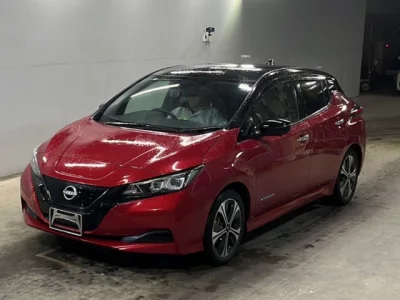 Nissan LEAF  с аукциона в Японии