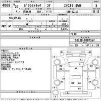 Toyota PIXIS TRUCK лот № 4008 оценка 3  с аукциона в Японии 2