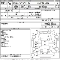 Nissan CARAVAN VAN лот № 76011 оценка 3  с аукциона в Японии 2
