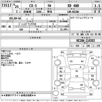 Mazda CX-5 лот № 73517 оценка 3.5  с аукциона в Японии 2