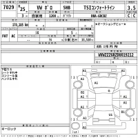 Volkswagen Polo лот № 7029 оценка 3.5  с аукциона в Японии 2