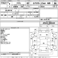 Toyota CROWN лот № 77027 оценка RA  с аукциона в Японии 2