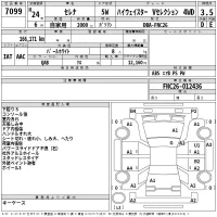 Nissan SERENA лот № 7099 оценка 3.5  с аукциона в Японии 2