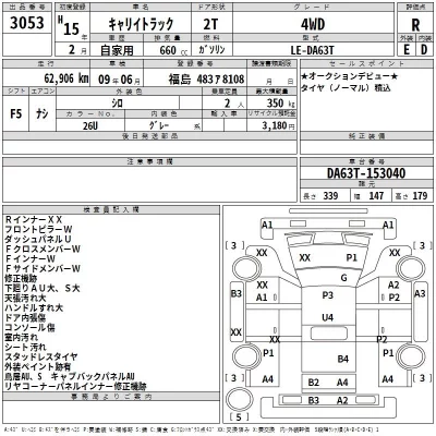Suzuki CARRY TRUCK  с аукциона в Японии