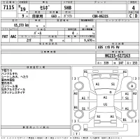 Suzuki CERVO лот № 7115 оценка 4  с аукциона в Японии 2