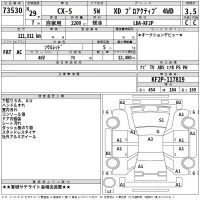 Mazda CX-5 лот № 73530 оценка 3.5  с аукциона в Японии 2