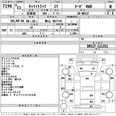 Suzuki CARRY TRUCK  с аукциона в Японии