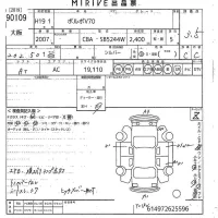 Volvo V70 лот № 90109 оценка 3.5  с аукциона в Японии 10