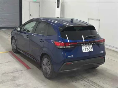 Nissan NOTE  с аукциона в Японии