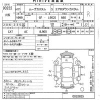 Daihatsu MOVE лот № 90232 оценка R  с аукциона в Японии 10