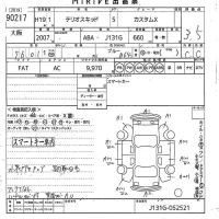 Daihatsu TERIOS KID лот № 90217 оценка 3.5  с аукциона в Японии 10