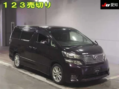 Toyota VELLFIRE  с аукциона в Японии