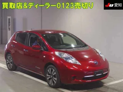 Nissan LEAF  с аукциона в Японии