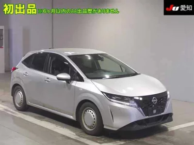 Nissan NOTE  с аукциона в Японии