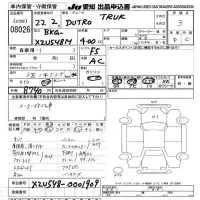 Hino DUTRO лот № 8026 оценка 3  с аукциона в Японии 9