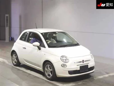 Fiat 500  с аукциона в Японии