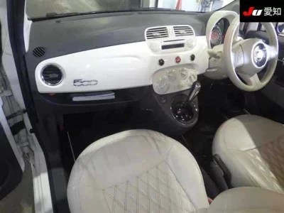 Fiat 500  с аукциона в Японии