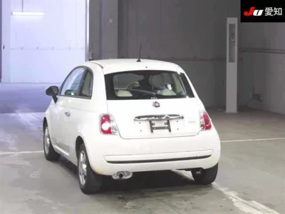 Fiat 500  с аукциона в Японии