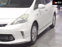 Toyota PRIUS ALPHA лот № 4199 оценка 4  с аукциона в Японии 6