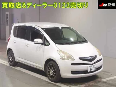 Toyota RACTIS  с аукциона в Японии