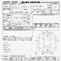 Suzuki JIMNY лот № 35170 оценка 3.5  с аукциона в Японии 9