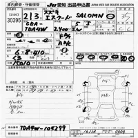 Suzuki ESCUDO лот № 30395 оценка 3.5  с аукциона в Японии 9
