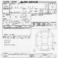 Renault KANGOO лот № 30636 оценка 4  с аукциона в Японии 9