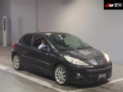 Peugeot 207  с аукциона в Японии