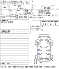Nissan CLIPPER RIO лот № 3016 оценка 4  с аукциона в Японии 5