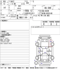 Nissan DAYZ лот № 3008 оценка R  с аукциона в Японии 5