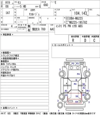 Nissan MOCO лот № 4587 оценка R  с аукциона в Японии 5