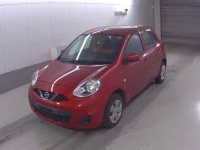 Nissan MARCH лот № 4066 оценка 3.5  с аукциона в Японии 2