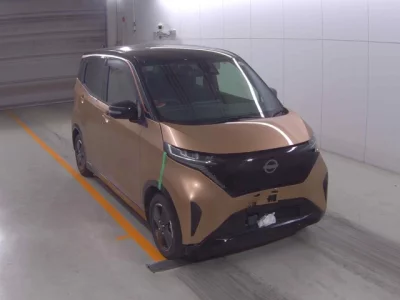 Nissan SAKURA  с аукциона в Японии