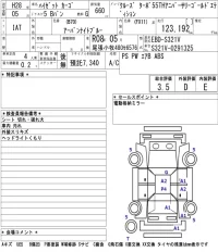 Daihatsu HIJET VAN лот № 3062 оценка 3.5  с аукциона в Японии 2
