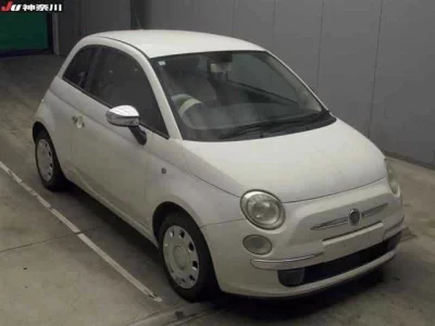 Fiat 500  с аукциона в Японии