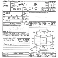 Mitsubishi EK WAGON лот № 3045 оценка 3.5  с аукциона в Японии 5