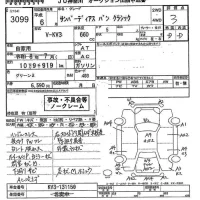 Subaru SAMBAR лот № 3099 оценка 3  с аукциона в Японии 6