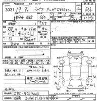 Honda LIFE лот № 3031 оценка R  с аукциона в Японии 4